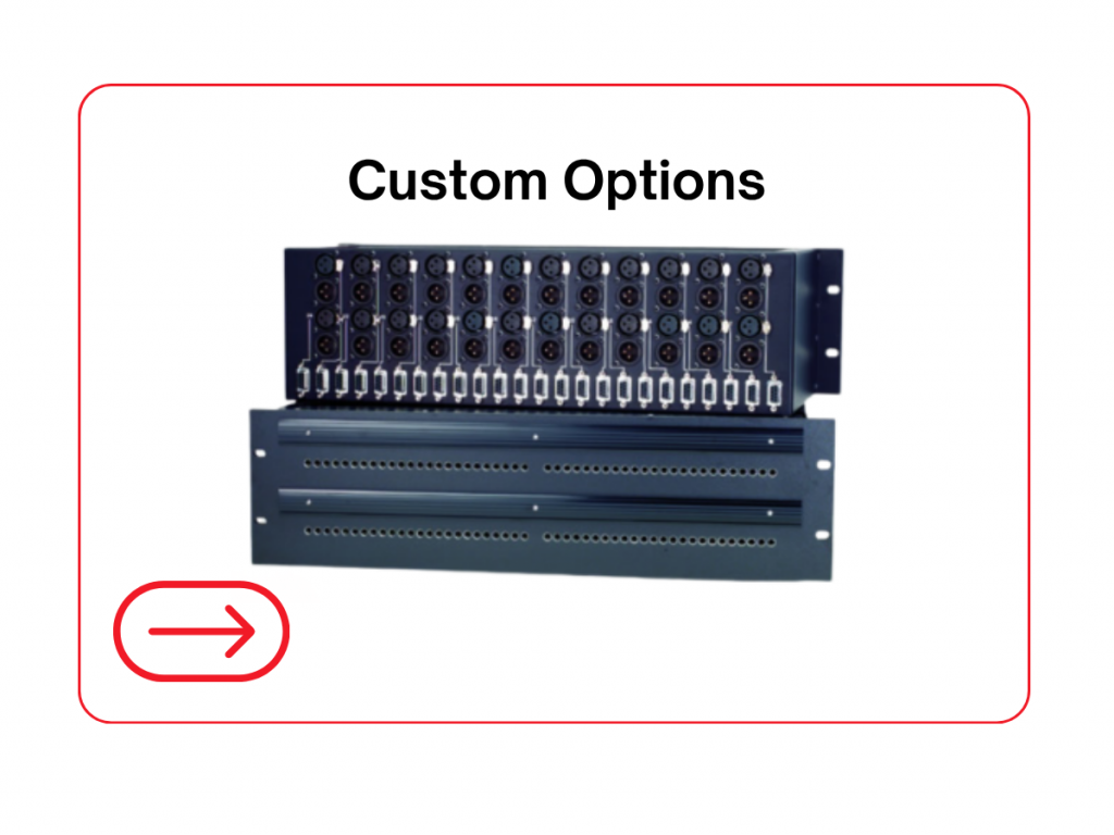 Custom options for patchbays